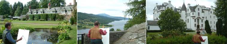 Jim McIntyre painting