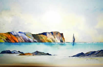 Painting by Jim McIntyre